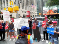 NEWS - USA: 'Rally for Bernie' in New York