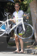 EXKLUSIV - Jenson Button nach der Bike-Tour in Los Angeles