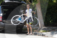 EXKLUSIV - Jenson Button nach der Bike-Tour in Los Angeles