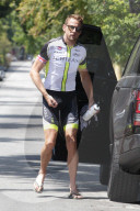 EXKLUSIV - Jenson Button nach der Bike-Tour in Los Angeles