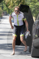 EXKLUSIV - Jenson Button nach der Bike-Tour in Los Angeles