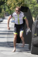 EXKLUSIV - Jenson Button nach der Bike-Tour in Los Angeles