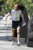 EXKLUSIV - Jenson Button nach der Bike-Tour in Los Angeles
