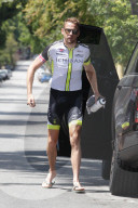 EXKLUSIV - Jenson Button nach der Bike-Tour in Los Angeles