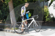 EXKLUSIV - Jenson Button nach der Bike-Tour in Los Angeles