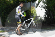 EXKLUSIV - Jenson Button nach der Bike-Tour in Los Angeles