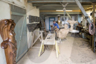 FEATURE - Seefahrer Claus Hartmann in seinem Galionsfiguren Atelier 