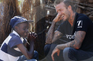 PEOPLE - David Beckham besucht Hilfswerk in Swaziland