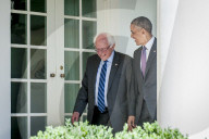 NEWS - Barack Obama empfängt Bernie Sanders im Weissen Haus