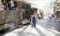 EXKLUSIV - Susan Sarandon macht Ferien in Taormina
