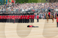 Trooping The Colour - The Queen's Birthday Parade, London, UK - 11 Jun 2016