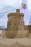 FEATURE - Sand Paläste am Bournemouth Beach