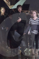 PEOPLE - Benedict Cumberbatch und Martin Freeman bei Dreharbeiten in London