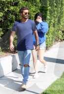 EXKLUSIV - Kylie Jenner mit Scott Disick in Calabasas unterwegs