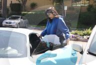 EXKLUSIV - Kylie Jenner mit Scott Disick in Calabasas unterwegs