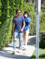 EXKLUSIV - Kylie Jenner mit Scott Disick in Calabasas unterwegs