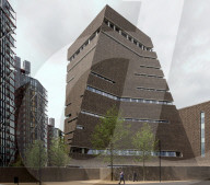 The new Tate Modern, London, UK