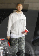 PEOPLE - Calvin Harris auf dem Weg ins Gym
