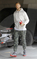 PEOPLE - Calvin Harris auf dem Weg ins Gym