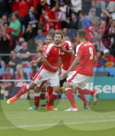 EURO 2016 - Schweiz gegen Rumänien