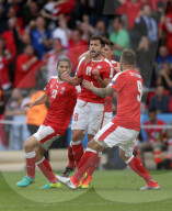 EURO 2016 - Schweiz gegen Rumänien