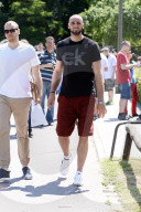 PEOPLE - Marcin Gortat zu Besuch im Zoo von Warschau