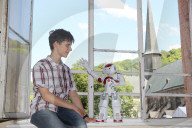 FEATURE - Die Landesschule Schulpforta haben einen neuen Lehrer - Ein Roboter