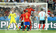 EURO 2016 - Spanien gegen Türkei