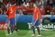 EURO 2016 - Spanien gegen Türkei