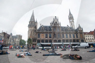 NEWS - Flashmob in Belgien gegen Krieg in Syrien