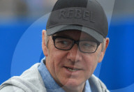 PEOPLE - Kevin Spacey verfolgt gespannt das Tennisspiel von Andy Murray
