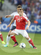 EURO 2016 - Schweiz gegen Frankreich