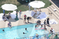 EXKLUSIV - Die Kardashians schmeissen Geburtstags-Party für North West und Penelope