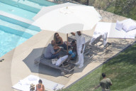 EXKLUSIV - Die Kardashians schmeissen Geburtstags-Party für North West und Penelope
