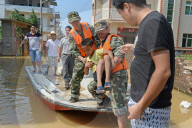 NEWS - China: Heftige Regenfälle verursachen Überschwemmungen