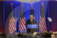 NEWS - Donald Trump auf Wahlkampftour im SOHO Hotel in New York