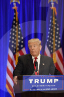 NEWS - Donald Trump auf Wahlkampftour im SOHO Hotel in New York