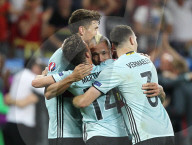 EURO 2016 - Belgien gegen Schweden