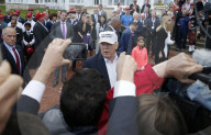 NEWS - Schottland: Donald Trump trifft in Turnberry ein