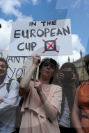 NEWS - Pro European 'Remain' Protestanten in London