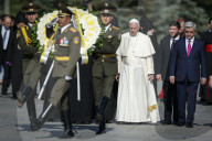 NEWS - Armenien: Papst Franziskus gedenkt der Genozidopfer