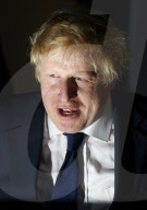 Boris Johnson casts his vote in the EU referendum