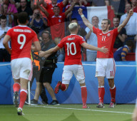 EURO 2016 - Achtelfinal: Wales gewinnt gegen Nordirland