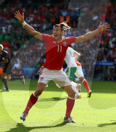 EURO 2016 - Achtelfinal: Wales gewinnt gegen Nordirland
