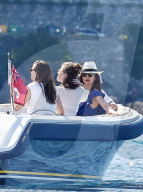 EXKLUSIV - Bootsfahrt in Portofino:  Michael Douglas und Catherine  Zeta-Jones