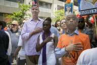 NEWS - New York: Bill de Blasio an der Pride Parade