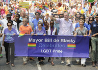 NEWS - New York: Bill de Blasio an der Pride Parade