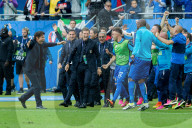 EURO 2016 - Italien : Spanien 2 : 0 - Azzuri im Vertelfinal