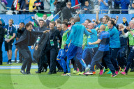 EURO 2016 - Italien : Spanien 2 : 0 - Azzuri im Vertelfinal