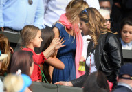 WIMBLEDON 2016 - Mirka Federer mit den Mädels auf der Tribüne